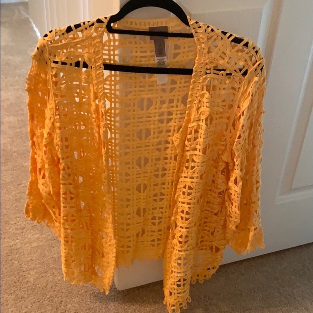 Chicos crocheted jacket